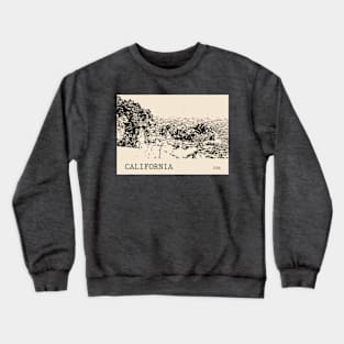 California USA Crewneck Sweatshirt